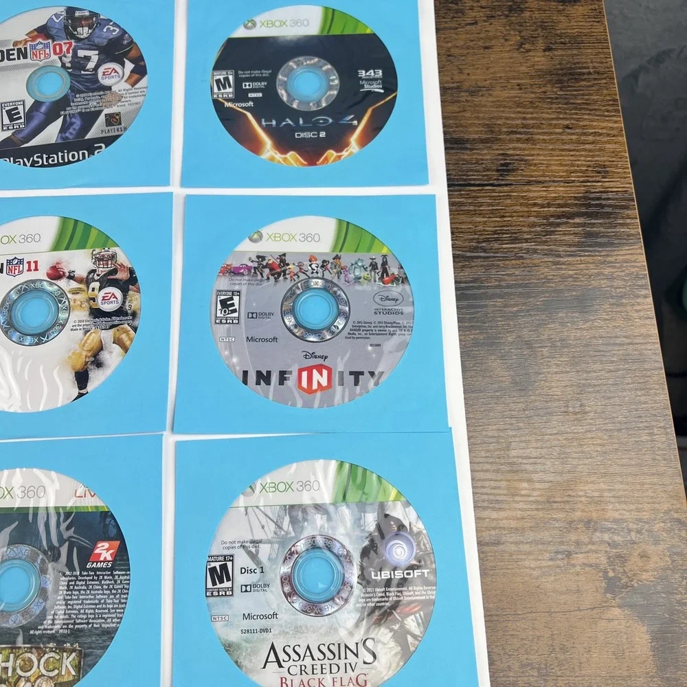 Multi Platform Loose Discs Video Game - Lot Of 50 - AS IS Untested Scratches #4